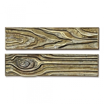 Sizzix Tim Holtz Thinlits - Woodgrain Colorize